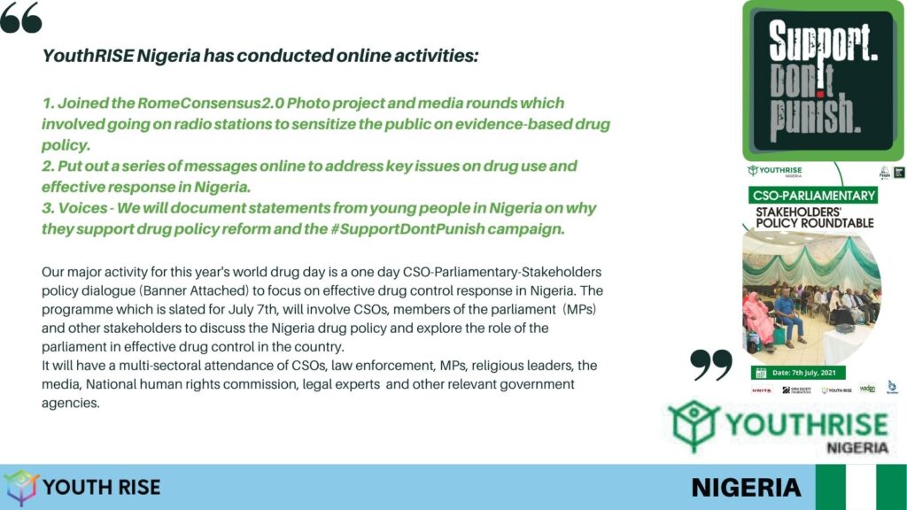 Youth RISE & Support Don't Punish Global Day of Action 2021